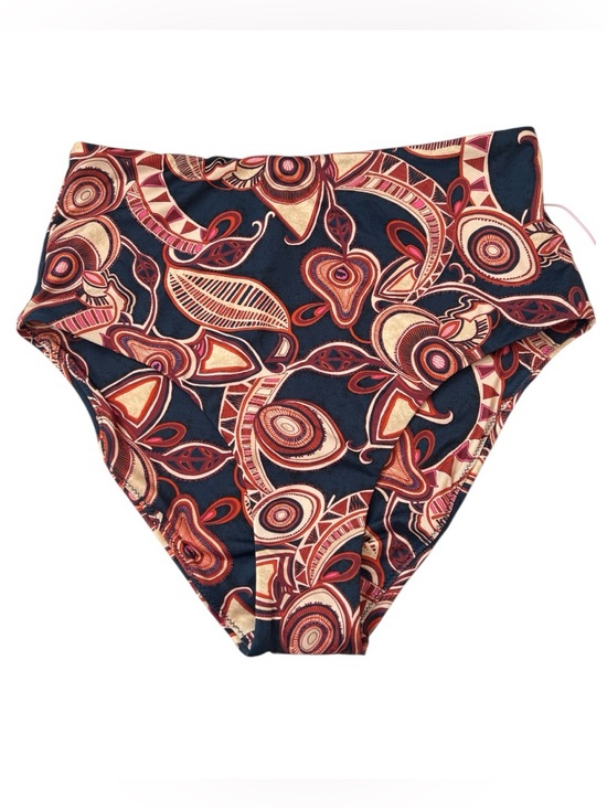 A.L.C. Other - A.L.C. Isla High Waist Bikini Bottom Navy Boho Print Size S NWOT Luxury Swim